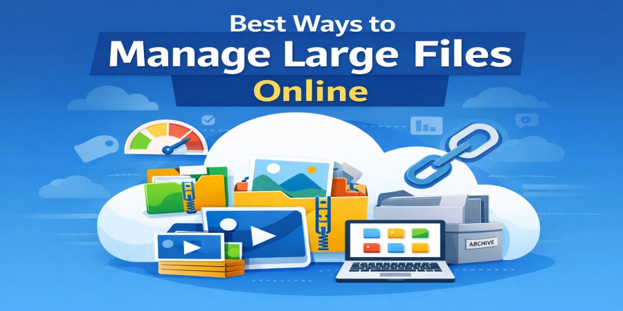 Best Ways to Manage Large Files Online