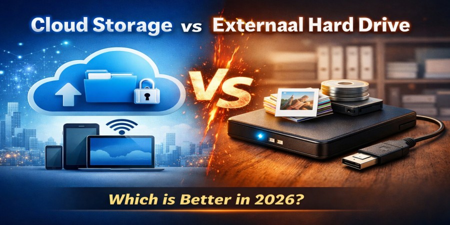 Cloud Storage vs External Hard Drive: Which is Better in 2026?