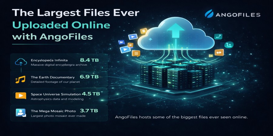 The Largest Files Ever Uploaded Online