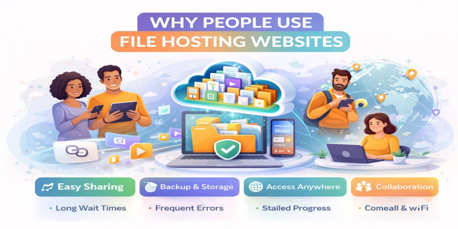 Why People Use File Hosting Websites