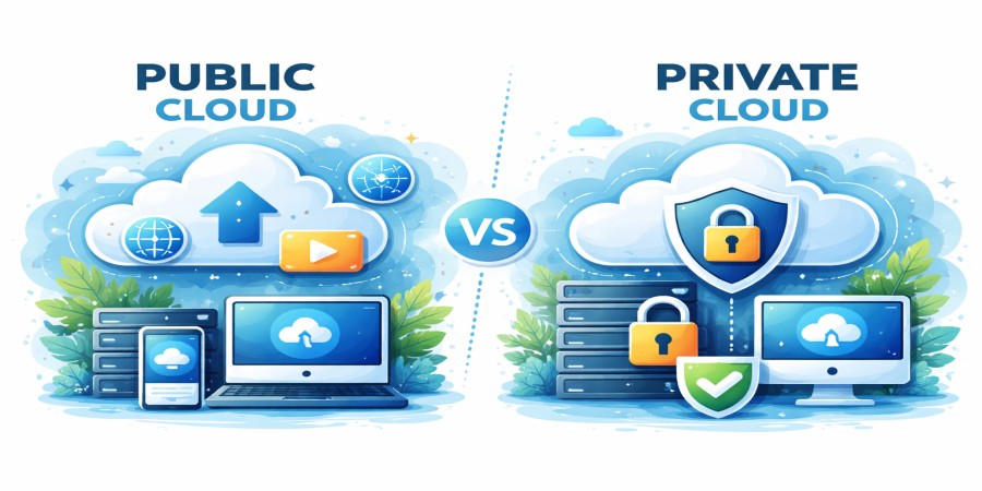 Public vs Private Cloud Storage Explained