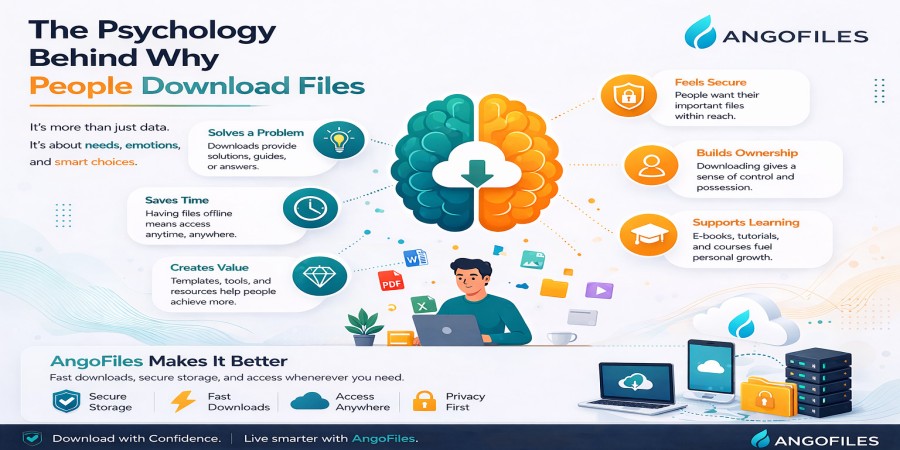 The Psychology Behind Why People Download Files