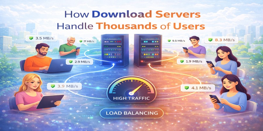 How Download Servers Handle Thousands of Users