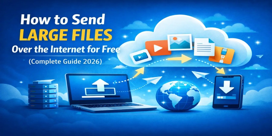 How to Send Large Files Over the Internet for Free (Complete Guide 2026)