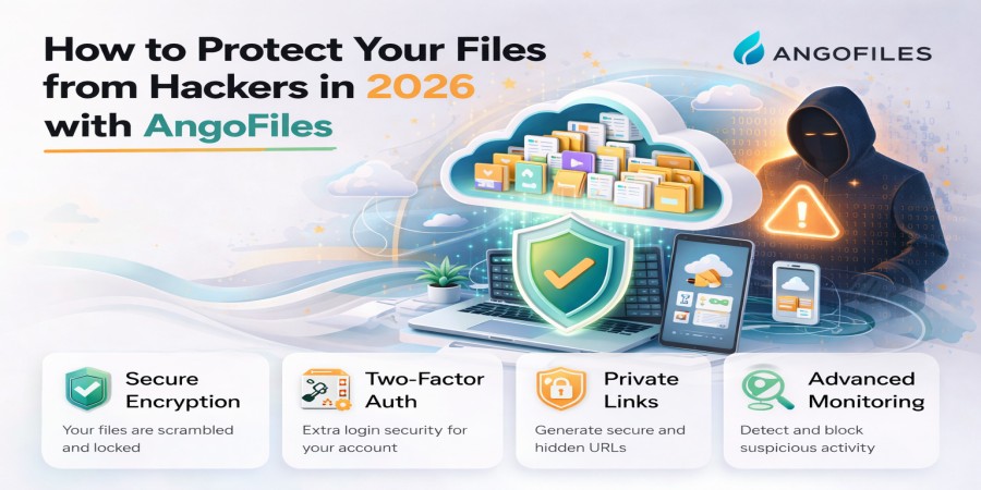 How to Protect Your Files from Hackers in 2026 with AngoFiles